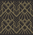 abstract art deco seamless modern tiles pattern vector image