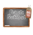 back to school sale background eps 10 vector image