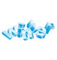 winter background vector image vector image