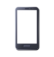 realistic smart phone on white background vector image
