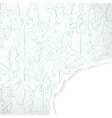 background with torn corner vector image vector image