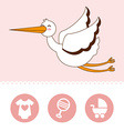 baby card vector image vector image
