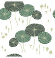 abstract seamless pattern with oval floral shape vector image vector image