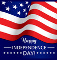 independence day july 4th usa american holiday vector image vector image
