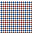 blue red brown checkered plaid vector image