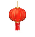 asian holiday decoration chinese paper lantern vector image vector image