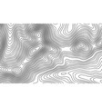 topographic map contour background topo vector image vector image