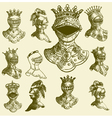 heraldry baroque armour vector image vector image