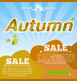 light seasonal sale template vector image vector image