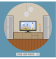 living room vector image vector image