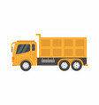 trintin truck logistic transport icon isolated vector image