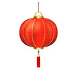 chinese holiday paper lantern sign isolated icon vector image vector image