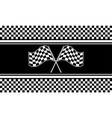 checkered background vector image