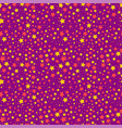 seamless pattern with color stars vector image