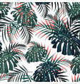seamless tropical pattern vector image