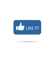 hand thumb up icon like vector image vector image