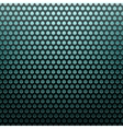 metal grid blue light background vector image