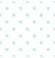 seamless pattern with snowflakes vector image