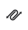 way icon design vector image