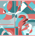 abstract geometric 2023 year background vector image