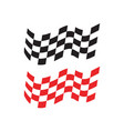 race flag icon simple design logo vector image