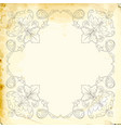 baroque of vintage elements for design vector image