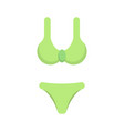 bikini icon design template vector image