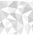 seamless monochrome polygon pattern from triangles vector image