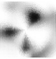 abstract halftone texture black and white vector image