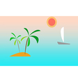 paradise vector image