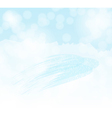 winter sky background vector image vector image