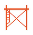 scaffolding icon design template vector image