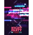 night party vector image