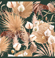 beautiful autotraced tropical seamless vector image vector image