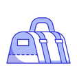 sport bag icon vector image