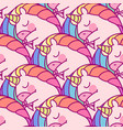 unicorn seamless pattern vector image vector image