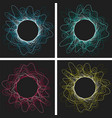 music background of audio sound wave vector image vector image