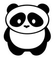 panda bear vector image vector image