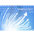 abstract arrows vector image
