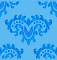 blooming flowers and leaves swirls decor vector image vector image