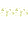 clover textile textured line art horizontal vector image