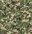 modern faux digital camo vector image