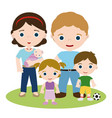 family vector image vector image