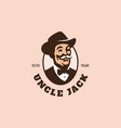 uncle jack vector image vector image