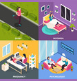 women health design concept vector image vector image