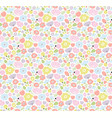 cute easter spring seamless pattern vector image vector image