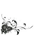 stereo pattern vector image vector image