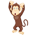 monkey vector image