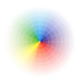 transparency rgb wheel vector image vector image