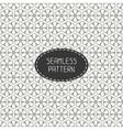 seamless retro vintage geometric pattern vector image